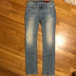 Vigoss Medium/Light Wash Straight Leg